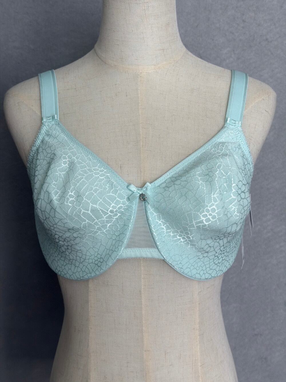 Chantelle C Magnifique Bra Unlined Seamless Minimizer Crystal Women's 36DD NEW
